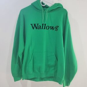 Green Wallows Tour Hoodie / Size Large